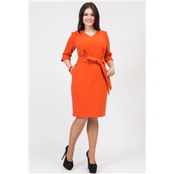 Платье Amelia Lux 0639 оранжевый